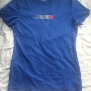 Adidas Blue Athletic shirt